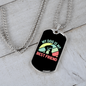 My Dog is My Bestfriend Necklace Stainless Steel or 18k Gold Dog Tag 24" Chain-Express Your Love Gifts