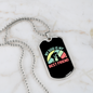 My Dog is My Bestfriend Necklace Stainless Steel or 18k Gold Dog Tag 24" Chain-Express Your Love Gifts