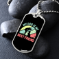 My Dog is My Bestfriend Necklace Stainless Steel or 18k Gold Dog Tag 24" Chain-Express Your Love Gifts