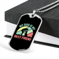 My Dog is My Bestfriend Necklace Stainless Steel or 18k Gold Dog Tag 24" Chain-Express Your Love Gifts