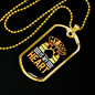 My Dog Is My Heart Paw Necklace Stainless Steel or 18k Gold Dog Tag 24" Chain-Express Your Love Gifts