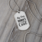 My Dog Thinks I Am Cool Necklace Stainless Steel or 18k Gold Dog Tag 24" Chain-Express Your Love Gifts