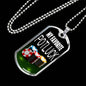 My Favorite Potluck Dog Tag Stainless Steel or 18k Gold 24" Chain-Express Your Love Gifts