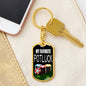 My Favorite Potluck Keychain Dog Tag Stainless Steel or 18k Gold-Express Your Love Gifts
