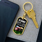 My Favorite Potluck Keychain Dog Tag Stainless Steel or 18k Gold-Express Your Love Gifts
