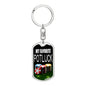 My Favorite Potluck Keychain Dog Tag Stainless Steel or 18k Gold-Express Your Love Gifts