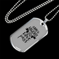 My Faworit People Necklace Stainless Steel or 18k Gold Dog Tag 24" Chain-Express Your Love Gifts