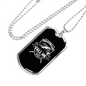 My Fishing Buddies Necklace Stainless Steel or 18k Gold Dog Tag 24" Chain-Express Your Love Gifts