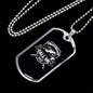 My Fishing Buddies Necklace Stainless Steel or 18k Gold Dog Tag 24" Chain-Express Your Love Gifts