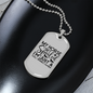My Horse Isn't Spoiled Horse Necklace Stainless Steel or 18k Gold Dog Tag 24" Chain-Express Your Love Gifts