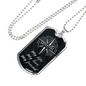My Life Adventure Necklace Stainless Steel or 18k Gold Dog Tag 24" Chain-Express Your Love Gifts