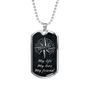 My Life Adventure Necklace Stainless Steel or 18k Gold Dog Tag 24" Chain-Express Your Love Gifts