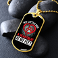 My Little Dog Heart Necklace Stainless Steel or 18k Gold Dog Tag 24" Chain-Express Your Love Gifts