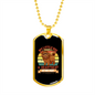 My Little Dog Necklace Stainless Steel or 18k Gold Dog Tag 24" Chain-Express Your Love Gifts