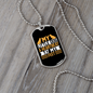 My Little Dog White Necklace Stainless Steel or 18k Gold Dog Tag 24" Chain-Express Your Love Gifts