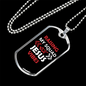 My Squad Jesus Christian Necklace Stainless Steel or 18k Gold Dog Tag 24" Chain-Express Your Love Gifts