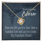 My Superhero Nurse! Healthcare Medical Worker Nurse Appreciation Gift Infinity Knot Necklace Message Card-Express Your Love Gifts