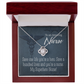 My Superhero Nurse! Healthcare Medical Worker Nurse Appreciation Gift Infinity Knot Necklace Message Card-Express Your Love Gifts