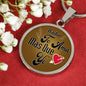 Nadie Te Ama Circle Necklace Stainless Steel or 18k Gold 18-22"-Express Your Love Gifts