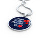 Nadie Te Ama Mas Que Yo Spanish Gift Circle Necklace Stainless Steel or 18k Gold 18-22"-Express Your Love Gifts