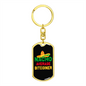 Navho Average Bitcoiner Crypto Keychain Stainless Steel or 18k Gold Dog Tag Keyring-Express Your Love Gifts