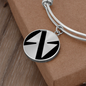 Near Protocol (NEAR) Bracelet Stainless Steel or 18k Gold Circle Bangle-Express Your Love Gifts