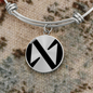 Near Protocol (NEAR) Bracelet Stainless Steel or 18k Gold Circle Bangle-Express Your Love Gifts