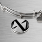 Near Protocol (NEAR) Bracelet Stainless Steel or 18k Gold Circle Bangle-Express Your Love Gifts