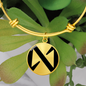 Near Protocol (NEAR) Bracelet Stainless Steel or 18k Gold Circle Bangle-Express Your Love Gifts