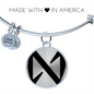 Near Protocol (NEAR) Bracelet Stainless Steel or 18k Gold Circle Bangle-Express Your Love Gifts