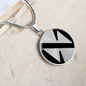 Near Protocol (NEAR) Circle Necklace Stainless Steel or 18k Gold 18-22"-Express Your Love Gifts