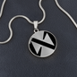 Near Protocol (NEAR) Circle Necklace Stainless Steel or 18k Gold 18-22"-Express Your Love Gifts