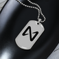 Near Protocol (NEAR) Crypto Necklace Stainless Steel or 18k Gold Dog Tag 24" Chain-Express Your Love Gifts