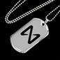Near Protocol (NEAR) Crypto Necklace Stainless Steel or 18k Gold Dog Tag 24" Chain-Express Your Love Gifts