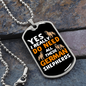 Need All German Shepherds Necklace Stainless Steel or 18k Gold Dog Tag 24" Chain-Express Your Love Gifts