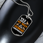 Need All German Shepherds Necklace Stainless Steel or 18k Gold Dog Tag 24" Chain-Express Your Love Gifts