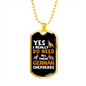 Need All German Shepherds Necklace Stainless Steel or 18k Gold Dog Tag 24" Chain-Express Your Love Gifts