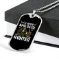 Never Apologize Necklace Stainless Steel or 18k Gold Dog Tag 24" Chain-Express Your Love Gifts