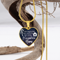 New Beginnings Necklace Stainless Steel or 18k Gold Heart 18-22"-Express Your Love Gifts