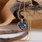 New Beginnings Necklace Stainless Steel or 18k Gold Heart 18-22"-Express Your Love Gifts