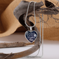 New Beginnings Necklace Stainless Steel or 18k Gold Heart 18-22"-Express Your Love Gifts