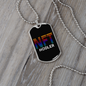 NFT Hodler Crypto Necklace Stainless Steel or 18k Gold Dog Tag 24" Chain-Express Your Love Gifts