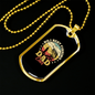 No. 1 Best Fishing Dad Ever Necklace Stainless Steel or 18k Gold Dog Tag 24" Chain-Express Your Love Gifts