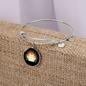 No Fluffs Given Cat Bracelet Stainless Steel or 18k Gold Circle Bangle-Express Your Love Gifts