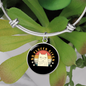 No Fluffs Given Cat Bracelet Stainless Steel or 18k Gold Circle Bangle-Express Your Love Gifts