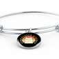 No Fluffs Given Cat Bracelet Stainless Steel or 18k Gold Circle Bangle-Express Your Love Gifts
