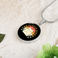 No Fluffs Given Cat Circle Necklace Stainless Steel or 18k Gold 18-22"-Express Your Love Gifts