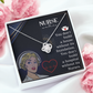 No Hospital Without a Nurse Healthcare Medical Worker Nurse Appreciation Gift Infinity Knot Necklace Message Card-Express Your Love Gifts