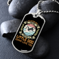 No Matter How Siberian Necklace Stainless Steel or 18k Gold Dog Tag 24" Chain-Express Your Love Gifts