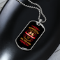 No One Appreciates The Very Special Genius Your Conversation As The Dog Does-016 Necklace Stainless Steel or 18k Gold Dog Tag 24" Chain-Express Your Love Gifts